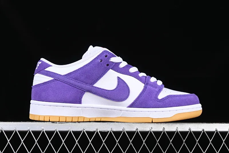 All categories Nk SB Dunk series Nk SB Dunk Low low-top sneakers M version pure original Nk SB Dunk Low Pro ISO "Purple Suede" wicked purple color SB low-top casual sneakers DV5464-500